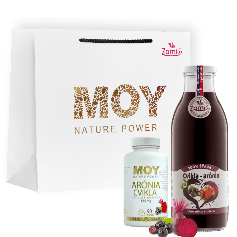 100% ovocná šata v skle 500ml objem Aronia Cvikla 50% na 50%
