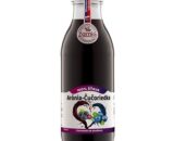šťava tmava v skle 100% aronia čučoriedka