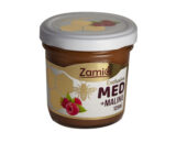 med malina v sklenenj fľaške 125ml