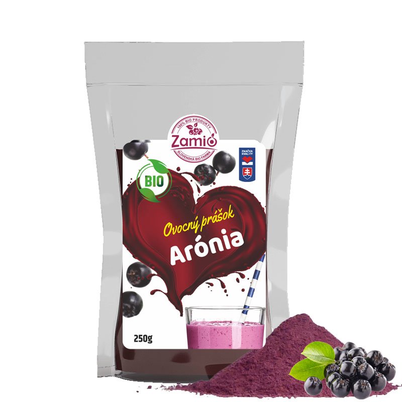 ovocný prášok Arónia ZAMIO 250g